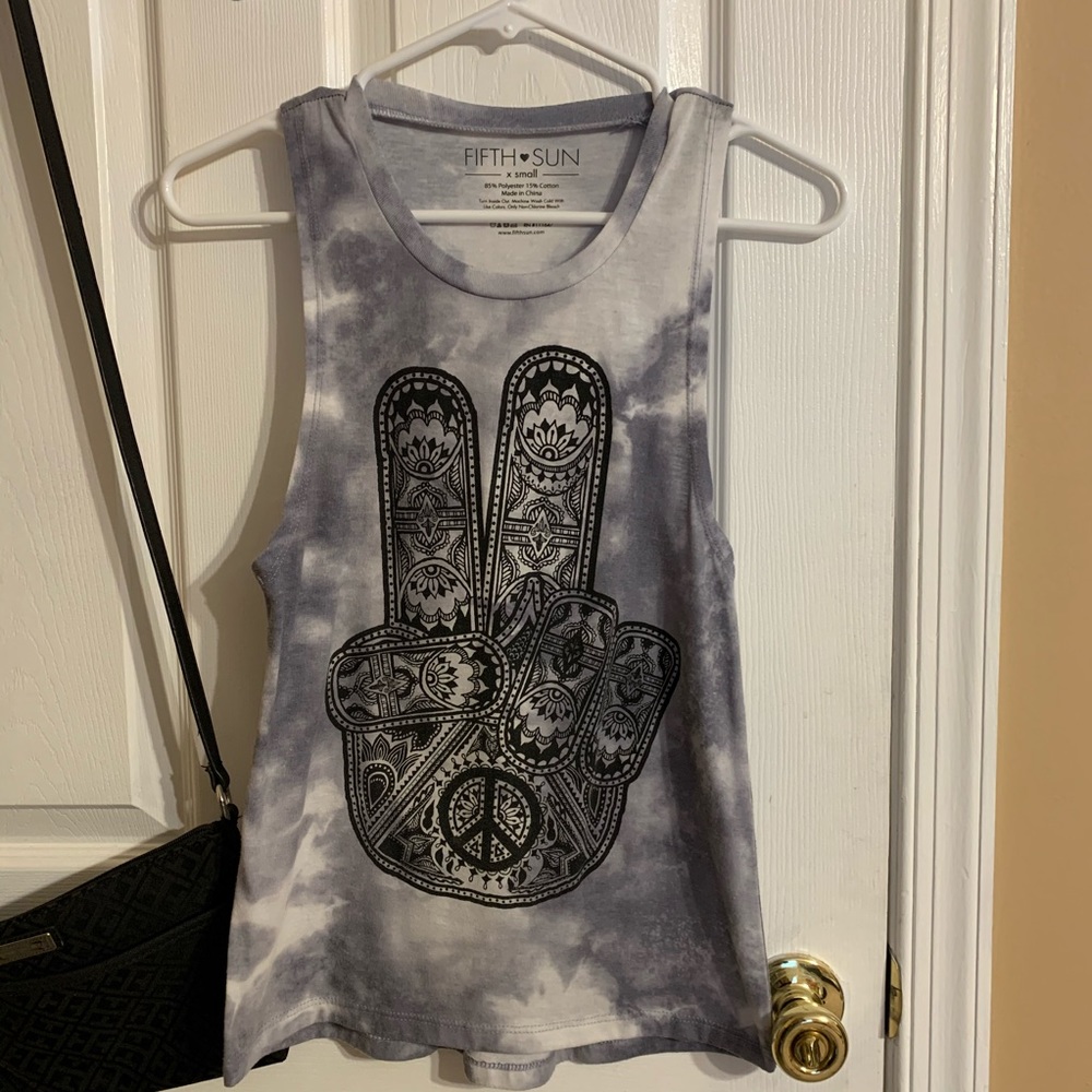 Tie dye tank top